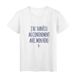 T-Shirt imprimé citation humour métro boulot apéro