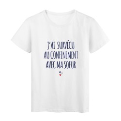 T-Shirt imprimé citation humour métro boulot apéro