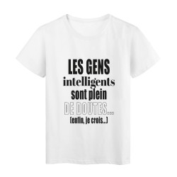 T-Shirt imprimé citation humour métro boulot apéro