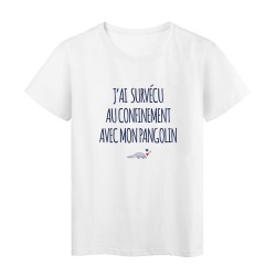 T-Shirt imprimé citation humour métro boulot apéro