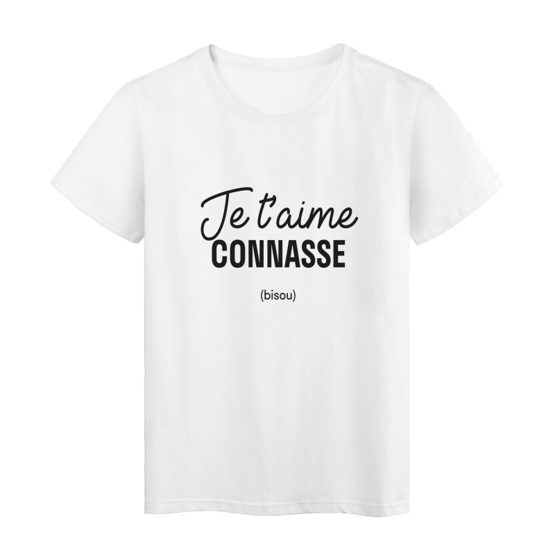 T-Shirt imprimé citation humour métro boulot apéro