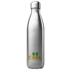 Bouteille gourde isotherme acier inox 500 ml imprimé illustration ananas cool