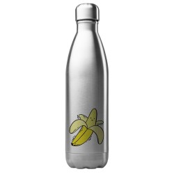 Bouteille gourde isotherme acier inox 500 ml imprimé illustration Banane