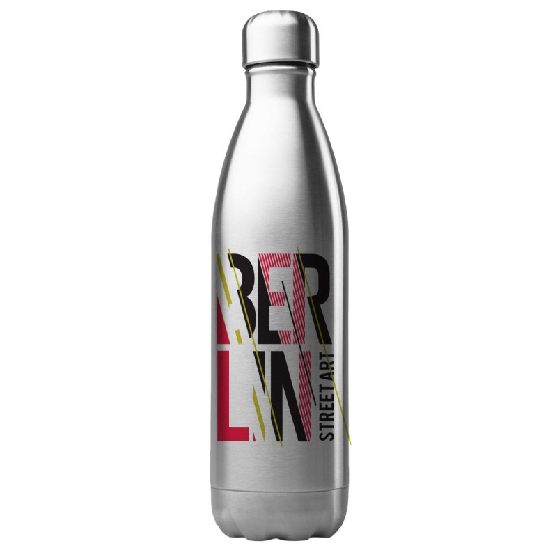 Bouteille gourde isotherme acier inox 500 ml imprimé illustration Berlin