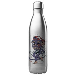 Bouteille gourde isotherme acier inox 500 ml imprimé illustration Art