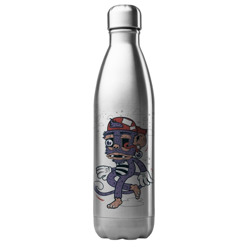 Bouteille gourde isotherme acier inox 500 ml imprimé illustration Art