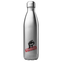 Bouteille gourde isotherme acier inox 500 ml imprimé illustration Revolution