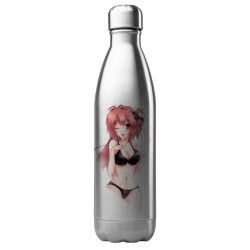 Bouteille gourde isotherme acier inox 500 ml imprimé illustration illustration Manga sexy