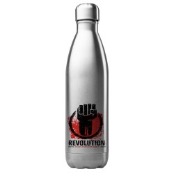 Bouteille gourde isotherme acier inox 500 ml imprimé illustration Revolution