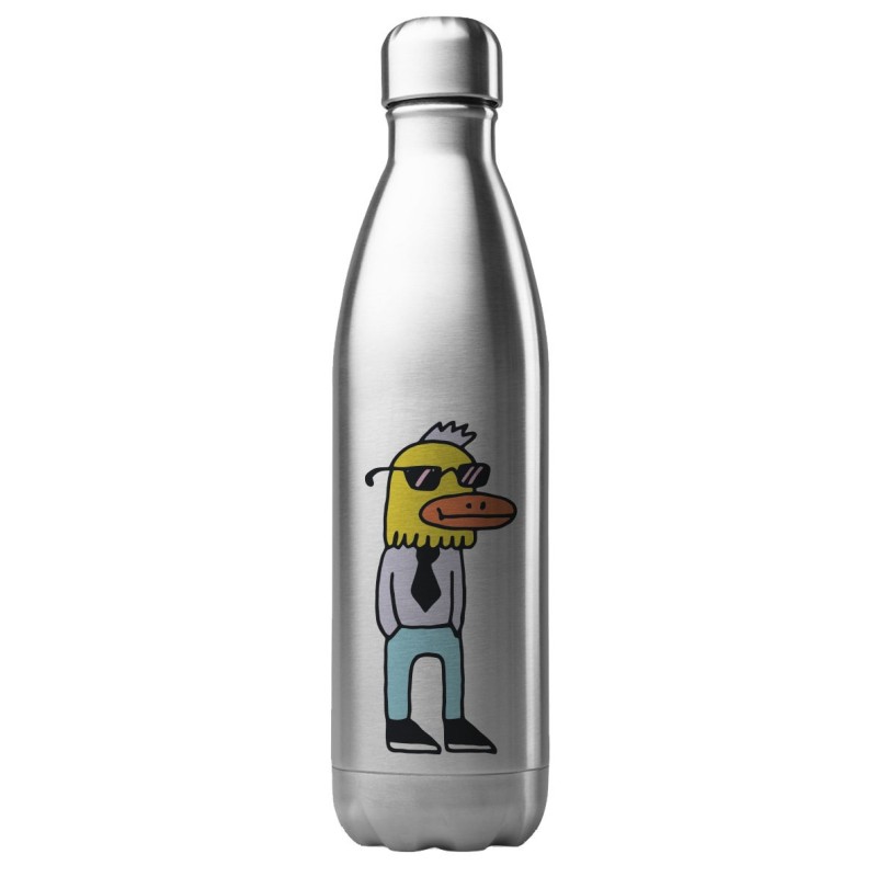 Bouteille gourde isotherme acier inox 500 ml imprimé Illustration art