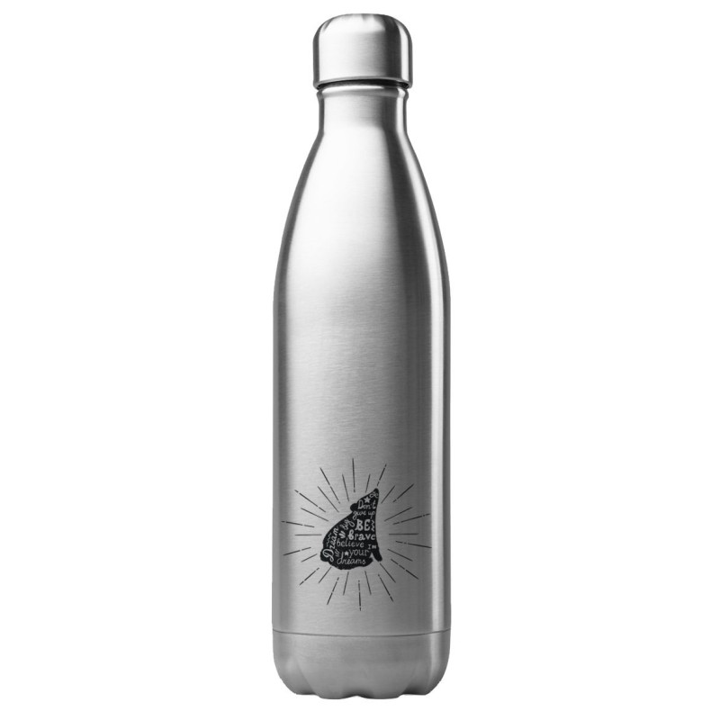 Bouteille gourde isotherme acier inox 500 ml imprimé Illustration Ours