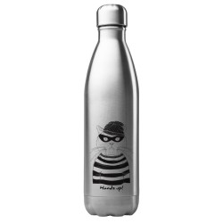 Bouteille gourde isotherme acier inox 500 ml imprimé Illustration Chat