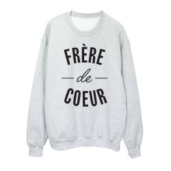 Sweat shirt imprimé citation humour Soeur de coeur
