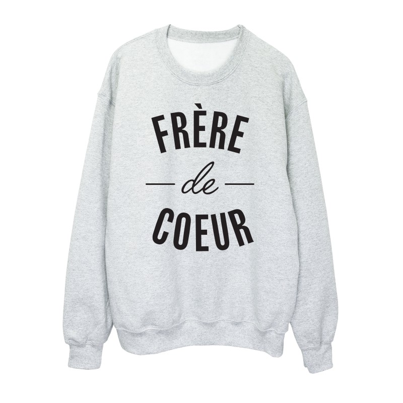 Sweat shirt imprimé citation humour Soeur de coeur