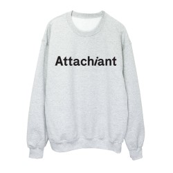 Sweat shirt imprimé citation humour Attachiant