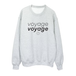 Sweat shirt imprimé citation humour Voyage voyage