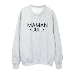 Sweat shirt imprimé citation humour fête des mères Maman cool