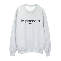 Sweat shirt imprimé citation humour Le parrain