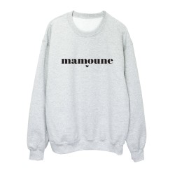 Sweat shirt imprimé citation humour Mamoune