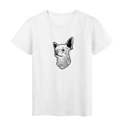 T-Shirt imprimé en France humour humour illustration chien