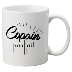 Mug tasse céramique imprimé citation humour Copain parfait