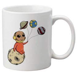 Mug tasse céramique imprimé citation illustration extra terrestre