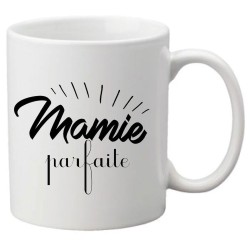 Mug tasse céramique imprimé citation Mamie parfaite