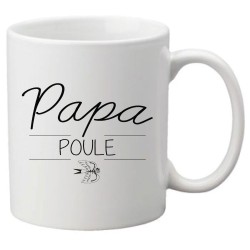 Mug tasse céramique imprimé citation Papa cool