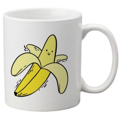 Mug tasse céramique imprimé illustration Banane
