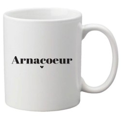 Mug tasse céramique imprimé citation humour Arnacoeur