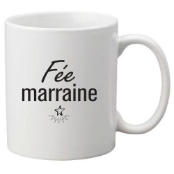 Mug tasse céramique imprimé citation humour fée marraine