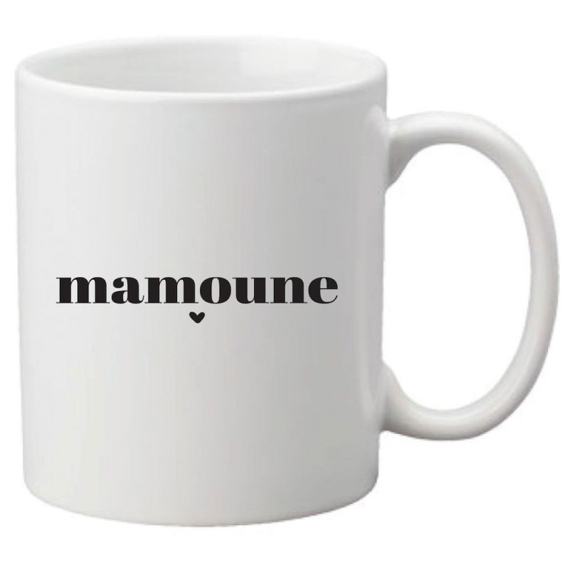 Mug tasse céramique imprimé citation humour Mamoune