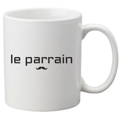 Mug tasse céramique imprimé citation humour Le parrain