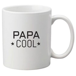 Mug tasse céramique imprimé citation humour Papa cool