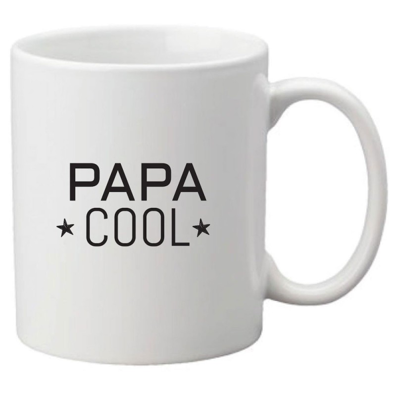Mug tasse céramique imprimé citation humour Papa cool