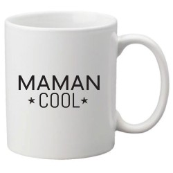 Mug tasse céramique imprimé citation humour Maman cool
