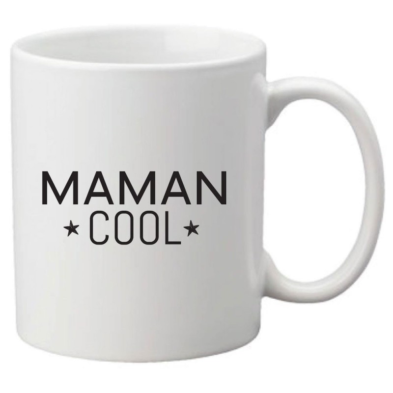 Mug tasse céramique imprimé citation humour Maman cool