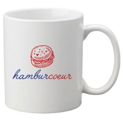 Mug tasse céramique imprimé citation humour Hamburcoeur