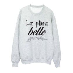 Sweat shirt imprimé citation humour La plus belle
