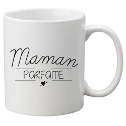 Mug tasse céramique imprimé citation humour illustration citation Maman parfaite