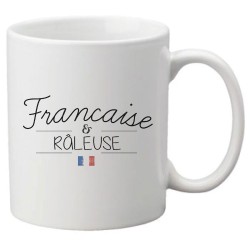 Mug tasse céramique imprimé citation humour illustration citation française et râleuse