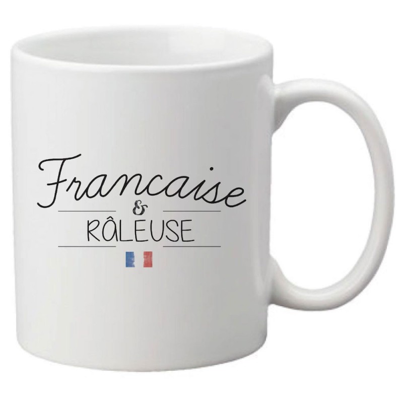 Mug tasse céramique imprimé citation humour illustration citation française et râleuse