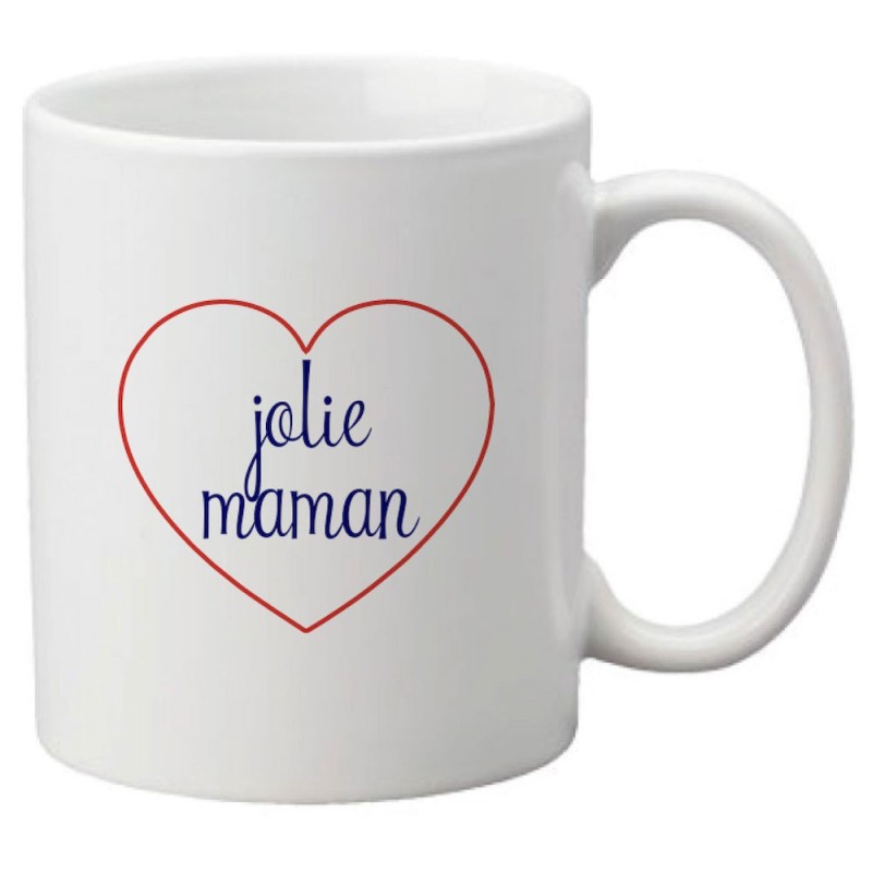 Mug tasse céramique imprimé citation humour illustration jolie maman