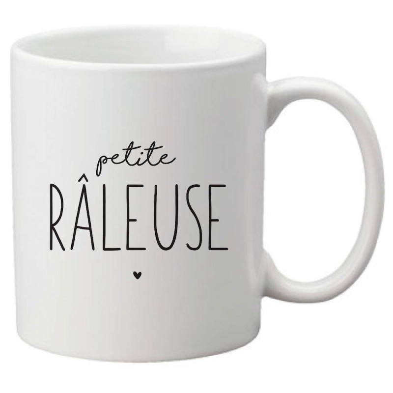 Mug tasse céramique imprimé citation humour illustration Petite râleuse