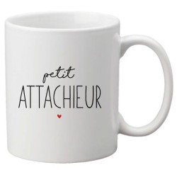 Mug tasse céramique imprimé citation Humour petit attachieur