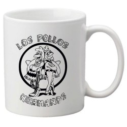 Mug tasse céramique imprimé citation Los pollos hermanos Breaking B