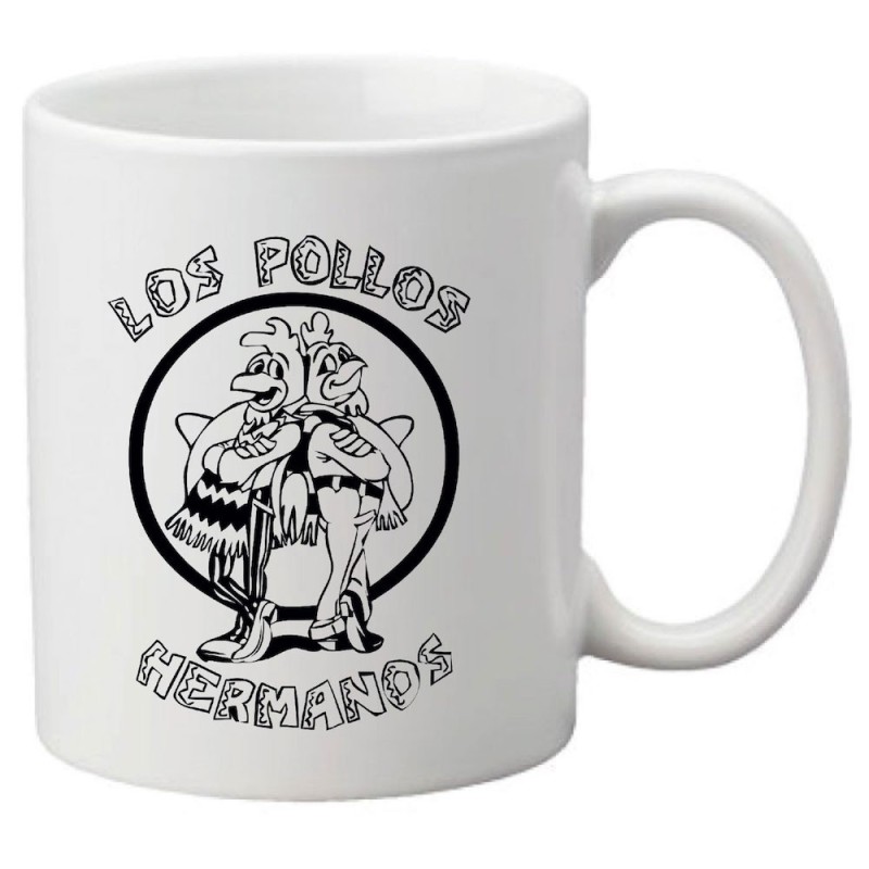 Mug tasse céramique imprimé citation Los pollos hermanos Breaking B