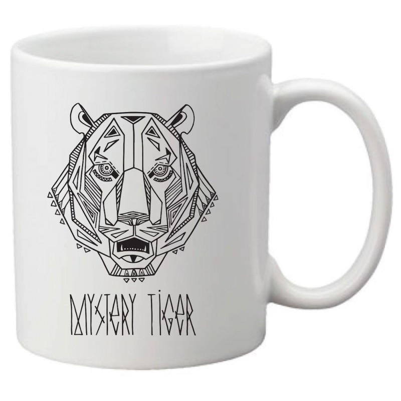 Mug tasse céramique imprimé illustration Tigre design