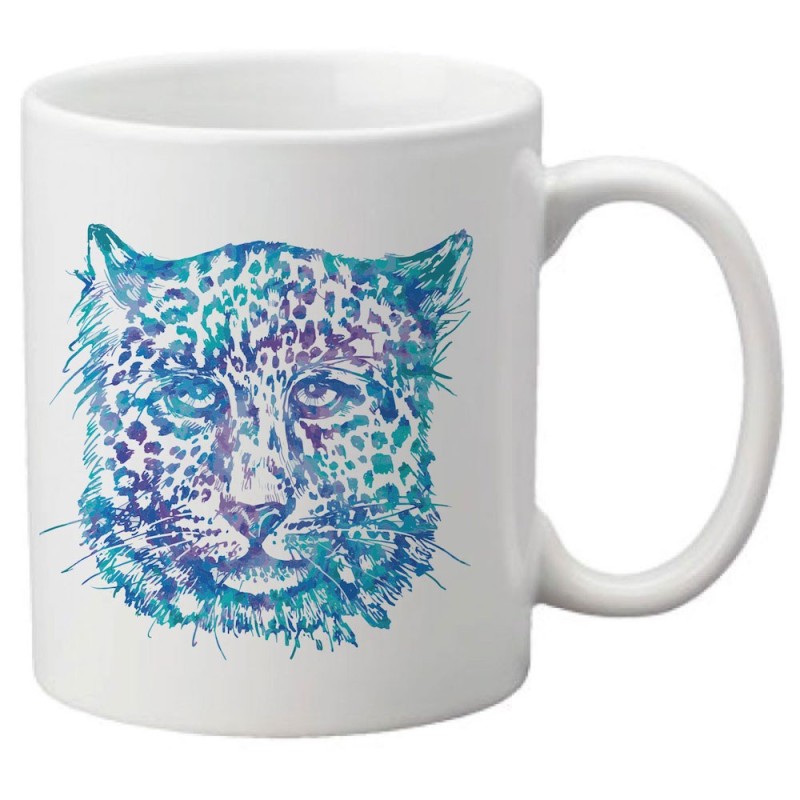 Mug tasse céramique imprimé illustration Panthère