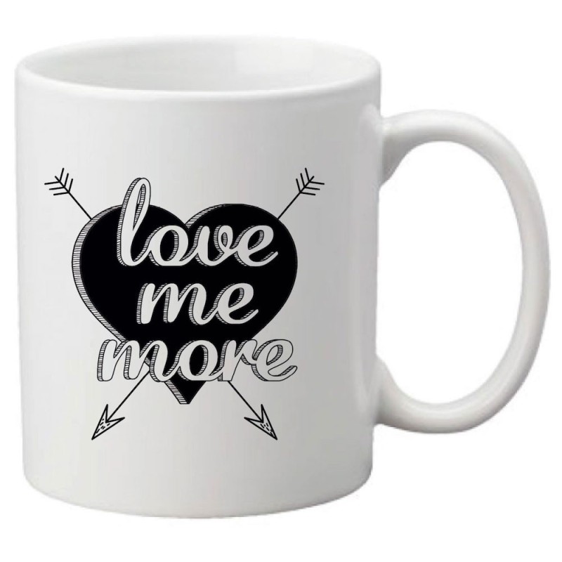 Mug tasse céramique imprimé illustration Love me